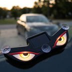 Solar Powered Anti-Theft Car LED Warning Light – Dummy Security Indicator &amp; Alarm Flash