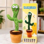 Musical Dancing Cactus Toy – Interactive Rechargeable Singing &amp; Talking Plush Toy