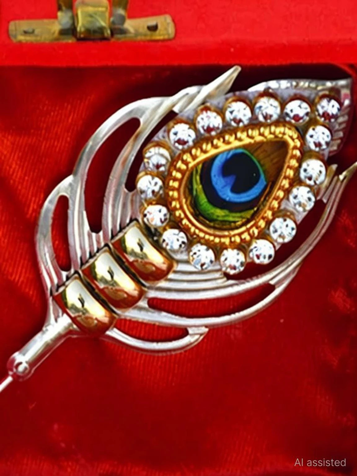 German Silver Tilak Set with Gift Box | Mor Pankh Tilak