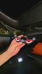 Solar Powered Anti-Theft Car LED Warning Light – Dummy Security Indicator &amp; Alarm Flash